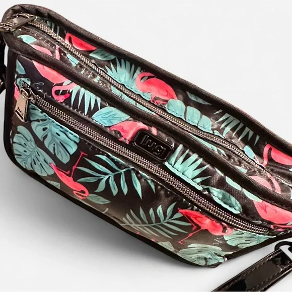 Lug Tropical Flamingo Crossbody Bag - Picture 2 of 6